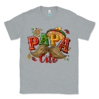 Heather Grey Papa cito Classic Tee - NancyCooperArtShop