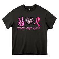 Asphalt peace love cure Heavy Core Tee - JahusDesignShop