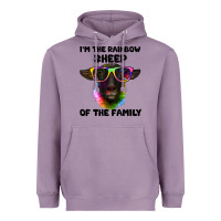 Lavender i'm the rainbow sheep of the family suffolk sheep Heavyweight Hoodie - Artiststas
