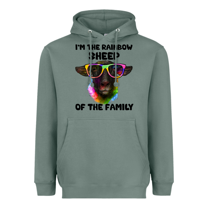 I'm The Rainbow Sheep Of The Family Suffolk Sheep Heavyweight Hoodie by Artiststas | Teevron