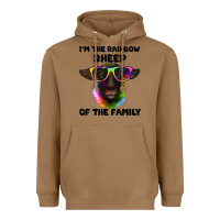 Toasted Coconut i'm the rainbow sheep of the family suffolk sheep Heavyweight Hoodie - Artiststas