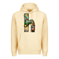 Pina Colada farm life alphabet lowercase letters h Premium Hoodie - BundleAndBundleShop