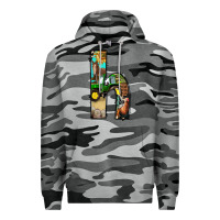 Slate Camo farm life alphabet lowercase letters h Premium Hoodie - BundleAndBundleShop