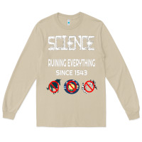 Mushroom Science Ruining Everything Since 1543 Aliens Long Sleeve Tee - minhPixels