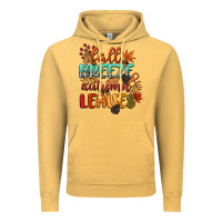 Vintage Mustard fall breeze and autumn leaves Vintage Hoodie - CowGirlArtShop