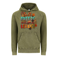 Vintage Olive fall breeze and autumn leaves Vintage Hoodie - CowGirlArtShop