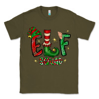 Army Green Elf Squad Classic Tee - CowhideDigitalArt