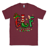 Burgundy Elf Squad Classic Tee - CowhideDigitalArt