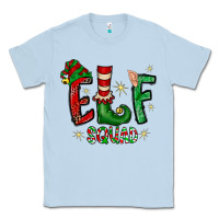 Dusty Blue Elf Squad Classic Tee - CowhideDigitalArt