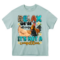 Arona relax we're all crazy it's not a competition Heavy Core Tee - Artiststas