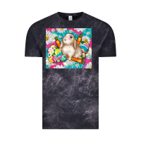 Cloud Black easter day rabbit Vintage Tee - TumblerDesignByShophia