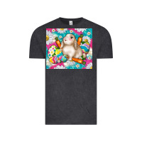 Vintage Black easter day rabbit Vintage Tee - TumblerDesignByShophia