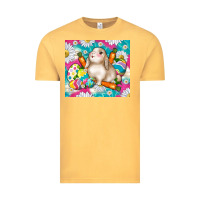 Vintage Mustard easter day rabbit Vintage Tee - TumblerDesignByShophia