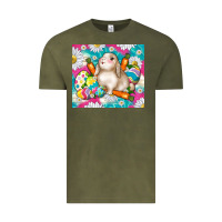 Vintage Olive easter day rabbit Vintage Tee - TumblerDesignByShophia