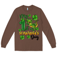 Chestnut My first St. Patrick's Day Long Sleeve Tee - CowGirlArtShop