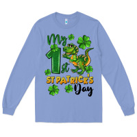 Colony Blue My first St. Patrick's Day Long Sleeve Tee - CowGirlArtShop