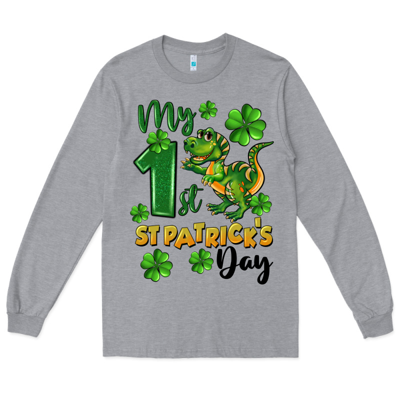 My First St. Patrick's Day Long Sleeve Tee by CowGirlArtShop | Teevron