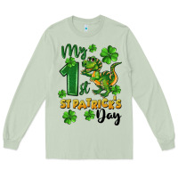 Matcha My first St. Patrick's Day Long Sleeve Tee - CowGirlArtShop