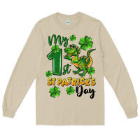 Mushroom My first St. Patrick's Day Long Sleeve Tee - CowGirlArtShop
