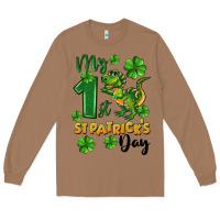 Toasted Coconut My first St. Patrick's Day Long Sleeve Tee - CowGirlArtShop