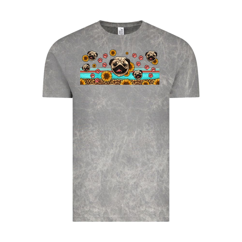 Western Pug Dogs Vintage Tee by Jasminsmagicworld | Teevron