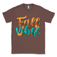 Chestnut Fall Vibes with Food Classic Tee - texasbilliewilder