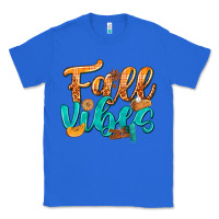 True Royal Fall Vibes with Food Classic Tee - texasbilliewilder