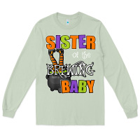 Matcha sister of brewing baby halloween theme baby shower spooky t shirt Long Sleeve Tee - minhPixels