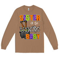 Toasted Coconut sister of brewing baby halloween theme baby shower spooky t shirt Long Sleeve Tee - minhPixels