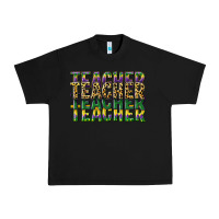 Black teacher mardi gras Urban Heavy Tee - CowGirlArtShop