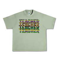 Oil Green teacher mardi gras Urban Heavy Tee - CowGirlArtShop