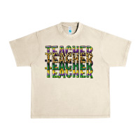 Sandshell teacher mardi gras Urban Heavy Tee - CowGirlArtShop