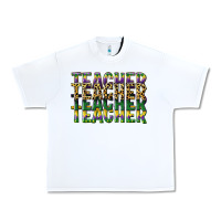 White teacher mardi gras Urban Heavy Tee - CowGirlArtShop