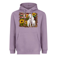 Lavender gats baby gots sunflowers wooden serape leopard Heavyweight Hoodie - Artiststas