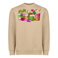 Mushroom Stuck On You Cup Heavyweight Sweatshirt - CowhideDigitalArt