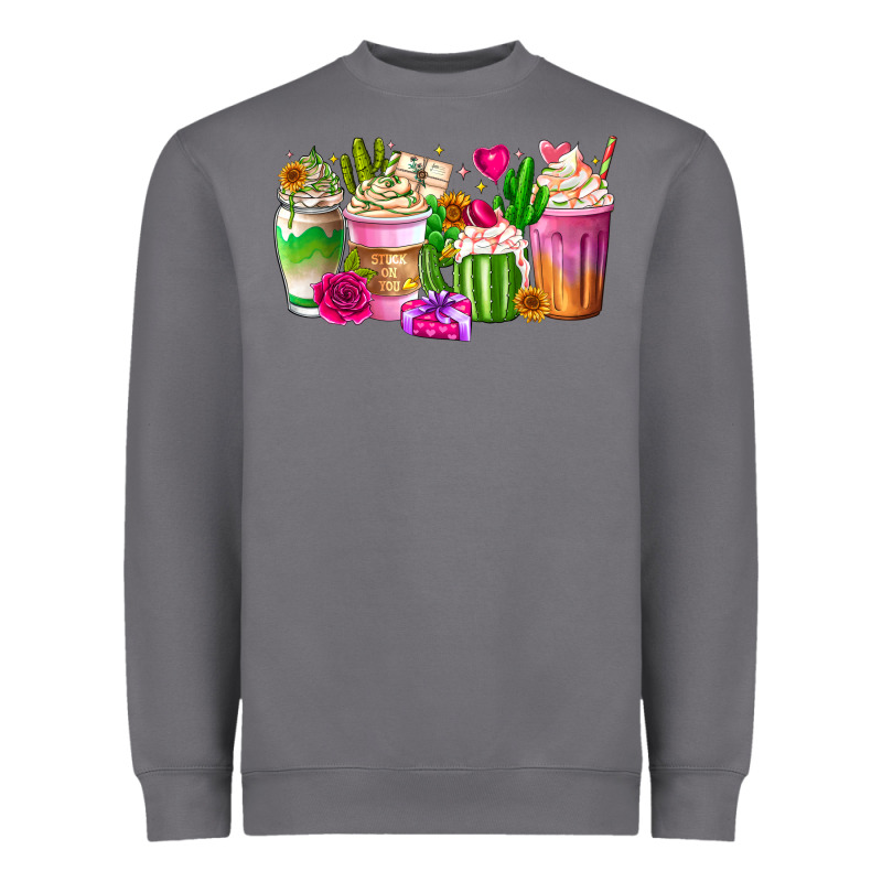 Stuck On You Cup Heavyweight Sweatshirt by CowhideDigitalArt | Teevron