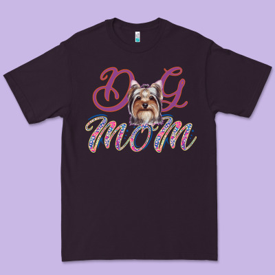 Dog Mom Premium Tee Designed By Bettercallsaul