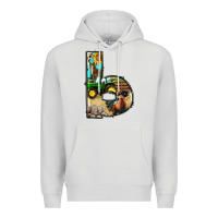 Farm Life Alphabet Lowercase Letters B Premium Hoodie | Teevron