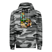 Slate Camo farm life alphabet lowercase letters b Premium Hoodie - BundleAndBundleShop