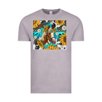 Vintage Zinc cowhide aztec horse Vintage Tee - TumblerDesignByShophia