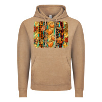 Vintage Coffee fall brushstroke Vintage Hoodie - CowGirlArtShop