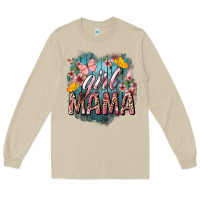 Mushroom Girl mama butterfly mother's day Long Sleeve Tee - HowdyJamesFarm