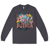 Smoke Girl mama butterfly mother's day Long Sleeve Tee - HowdyJamesFarm