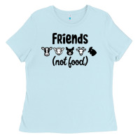 Baby Blue Friends not Food Ladies Tee - Bettercallsaul