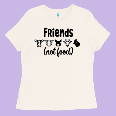 Friends Not Food Ladies Tee Designed By Bettercallsaul