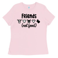 Bubblegum Pink Friends not Food Ladies Tee - Bettercallsaul