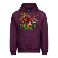 Mauve Wine christmas junkie Urban Hoodie - AdoDesignShop