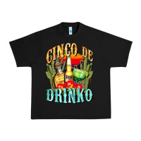 Black cinco de drinko cinco de mayo Urban Heavy Tee - CowGirlArtShop