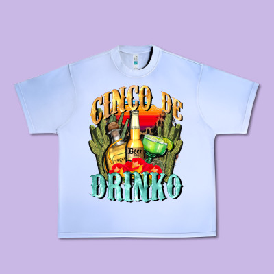 Cinco De Drinko Cinco De Mayo Urban Heavy Tee Designed By Cowgirlartshop