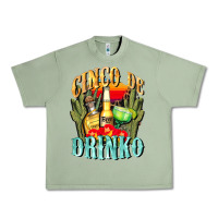 Oil Green cinco de drinko cinco de mayo Urban Heavy Tee - CowGirlArtShop